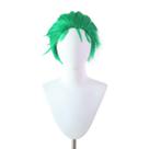 Peruca de cosplay Zoros, anime, cabelo curto, fantasia de festa