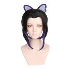 Peruca de festa à fantasia Demon Slayers Kochou Shinobu Anime 100cm