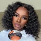 Peruca Deep Wave Bob 30cm - RUI MEI SI Wear and Go (Sem Cola)