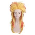 Peruca Demon Slayers Anime Rengoku Kyoujurou Forehead Cosplay