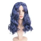 Peruca Descendants 2 Anime, cabelo sintético longo encaracolado, azul Peruca Descendants 2 Anime, cabelo sintético longo encaracolado, azul