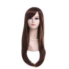 Peruca DVA Hana Song OW Overwatch, fantasia de festa de anime, 70 cm