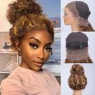 Peruca Ebarly Honey Blonde 360 Full Lace Frontal Humano Peruca Ebarly Honey Blonde 360 Full Lace Frontal Humano