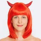 Peruca Fantasia de Diabinha Carnaval