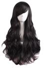 Peruca feminina MapofBeauty Charming, longa, encaracolada, 70 cm, preta Peruca feminina MapofBeauty Charming, longa, encaracolada, 70 cm, preta