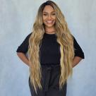 Peruca Front Lace Wig Ondulada Longa-85cm-CHAMOMILE Peruca Front Lace Wig Ondulada Longa-85cm-CHAMOMILE