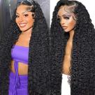 Peruca Huirslex 30" Deep Wave 13x6 Lace Front 200% Densidade