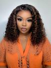 Peruca ISEE Hair Highlight Glueless Bob 40cm Human Hair 2/30