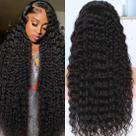 Peruca Keshon Deep Wave 30" 200% de densidade para cabelo humano frontal