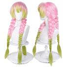Peruca LABEAUTÉ Max Beauty Anime rosa e verde para Mitsuri Cosplay