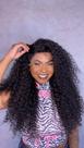 Peruca Lace Front Cabelo Humano Cacheado Balida 26 Polegadas Peruca Lace Front Cabelo Humano Cacheado Balida 26 Polegadas