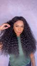 Peruca Lace Front Cabelo Humano Cacheado Luxúria 28 Polegadas Peruca Lace Front Cabelo Humano Cacheado Luxúria 28 Polegadas