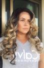 Peruca Lace Front Fibra Futura Premium Coryn TSCRUNCH - 55 cm