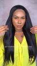 Peruca Lace Front Fibra Premium Gogo Girl GL 100 Preta - Cia dos Cabelos