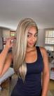 Peruca Lace Front Fibra Premium KAREN - Cor FSI2/16/613 com Tela Cortada e Ajuste