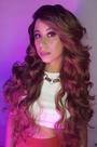 Peruca Lace Front Hd Ondulada 70 Cm Fibra Premium Ciaran