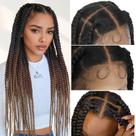 Peruca Lady Miranda Full Lace Jumbo Braided 32" para mulheres negras Peruca Lady Miranda Full Lace Jumbo Braided 32" para mulheres negras
