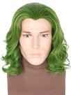 Peruca LeMarnia Peruca masculina curta de cosplay verde encaracolada Peruca LeMarnia Peruca masculina curta de cosplay verde encaracolada