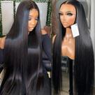 Peruca Lemoda Full Lace Frontal 13x6 200% Densidade 60 cm em linha reta