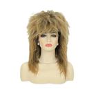 Peruca Loira Dos Anos 80 Tina Diva Punk Rocker Mullet Para Mulheres HAIRJOY Cosplay Cabelo Sintético Peruca Loira Dos Anos 80 Tina Diva Punk Rocker Mullet Para Mulheres HAIRJOY Cosplay Cabelo Sintético