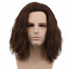 Peruca masculina Karlery, fofa, curta e encaracolada, marrom, para cosplay de Halloween Peruca masculina Karlery, fofa, curta e encaracolada, marrom, para cosplay de Halloween
