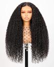 Peruca Megalook Wear and Go, cabelo humano sem cola, onda profunda de 24 polegadas