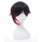 Peruca Miku Anime Cosplay Sintética Ruby Rose 40cm para Halloween