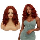 Peruca Ondulada Curta Fibra Orgânica 40cm + Wig Cap Peruca Ondulada Curta Fibra Orgânica 40cm + Wig Cap