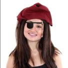 Peruca Pirata com Bandana - Setes Mares Peruca Pirata com Bandana - Setes Mares
