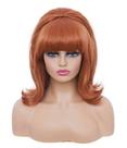 Peruca Rugelyss Short Fox Red com Bang Retro Bouffant Beehive