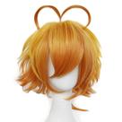 Peruca sintética à fantasia de festa Promised Neverland Emma Anime