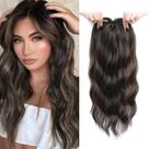 Peruca sintética Hair Topper UDU 50cm Ombre Highlight para mulheres