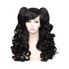 Peruca Sintética Longa E Cacheada Para Mulheres HAIRJOY Para Festa À Fantasia Halloween Com 2 Coques Peruca Sintética Longa E Cacheada Para Mulheres HAIRJOY Para Festa À Fantasia Halloween Com 2 Coques