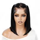 Peruca SUPERNOVA Glueless Short Bob 100% cabelo humano 200% densidade