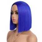 Peruca Tereshar Dark Blue Bob 30cm Sintética Resistente ao Calor Peruca Tereshar Dark Blue Bob 30cm Sintética Resistente ao Calor