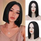 Peruca Tereshar Short Straight Black Bob 30 cm sintética