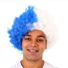Peruca Time Black Power - Branco/Azul Peruca Time Black Power - Branco/Azul