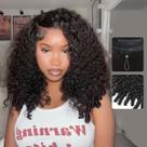 Peruca Tinashe Bob Cacheado Birmanês 20" Lace HD sem cola Peruca Tinashe Bob Cacheado Birmanês 20" Lace HD sem cola