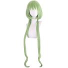 Peruca Tokyo Cat Anime Cosplay Pichuan Alface 100 cm verde claro Peruca Tokyo Cat Anime Cosplay Pichuan Alface 100 cm verde claro