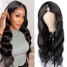 Peruca U Part draconenee V Part 100% cabelo humano 45 cm Body Wave