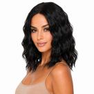 Peruca Wig Bio Orgânica Super Natural Curta 40cm Preta
