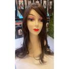 Peruca wig com mistura cabelo humano, acabamento realista