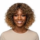 Peruca Wig Diana Sintética 25cm Castanho Escuro/Mel Escuro Peruca Wig Diana Sintética 25cm Castanho Escuro/Mel Escuro