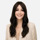 Peruca Wig Implantada Fibra Orgânica Nina Cor 2 Peruca Wig Implantada Fibra Orgânica Nina Cor 2