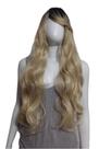Peruca wig Sintética Loira Bio Orgânica 65 cm