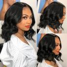 Peruca Xagujpo Wear and Go sem cola Body Wave V Part 35 cm 180% Peruca Xagujpo Wear and Go sem cola Body Wave V Part 35 cm 180%