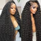 Peruca Zumuer Deep Wave 13x6 HD Lace 200% Densidade 28"