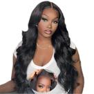 Perucas Bungiol Glueless 5x5, renda frontal, cabelo humano de 60 cm