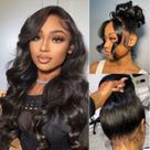 Perucas frontais de renda 360 Wighottie Body Wave Human Hair 22 cm Perucas frontais de renda 360 Wighottie Body Wave Human Hair 22 cm