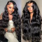 Perucas frontais de renda completa BELE Body Wave Human Hair 26" 180% de densidade Perucas frontais de renda completa BELE Body Wave Human Hair 26" 180% de densidade
